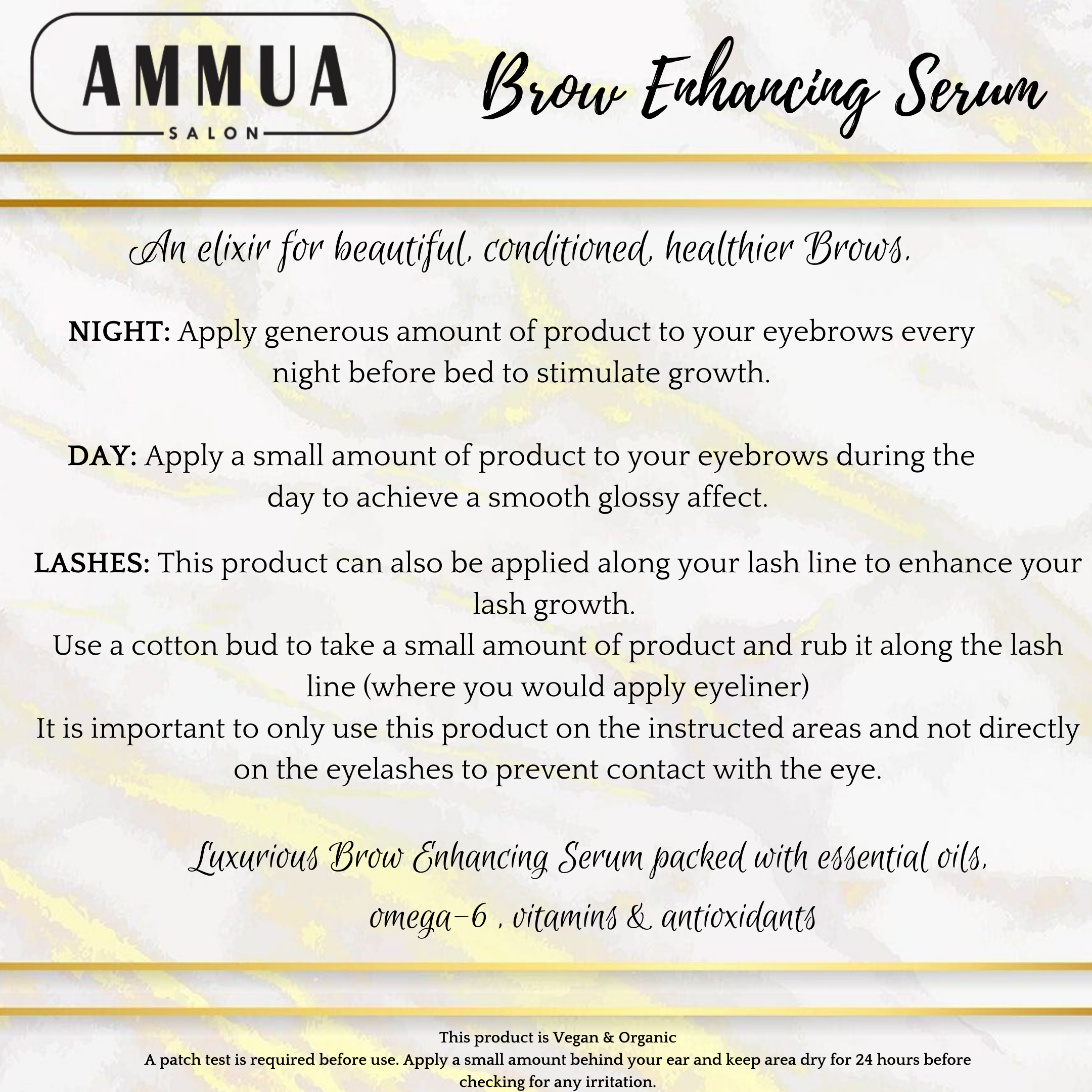 AMMUA Brow Enhancing Serum